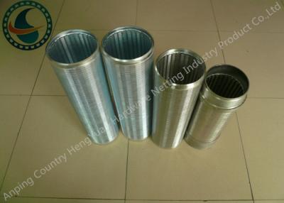 China Johnson Type 200Bar Wire Wrapped Screen Pipe For Waste Water Treatment System for sale