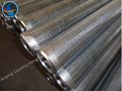 China Point Welding Johnson Vee Wire Screen Wear Resistant With Sealing Bottom for sale