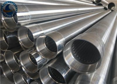 China Anti Corrosion	Downhole Slotted Tube , Stainless Steel Water Well Screen Pipe for sale