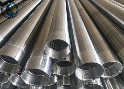 China 250 Micron Downhole Slotted Tube , High Rigidity Johnson Stainless Steel Screen for sale