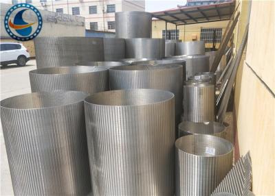 China Non Magnetic SS Downhole Slotted Tube , Johnson Wedge Wire Screens for sale