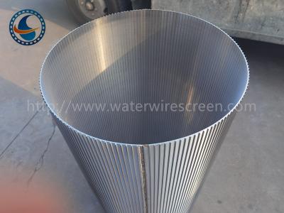 China 316L Reverse 1.5X2mm Continuous Slot Screen Basket for sale