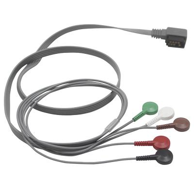 China P-Hilips Digitrak XT Holter ECG Cable And Leadwires M4725A for sale