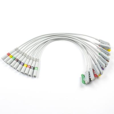 China Banana Needle To Clip ECG Adaptador Pigtail Adaptadores 3.00MM IEC ECG Eletrodo Conector à venda