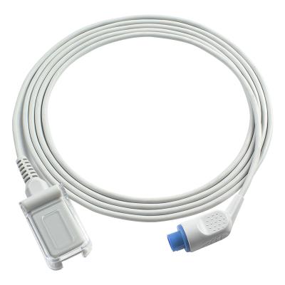 China Mennen SpO2 Sensor Cable ne-llcor non oxi-max adapter Cable 8pin 2.4M for sale