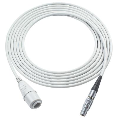 China GE Marquette IBP Adapter Cable 5 Pin With Edwards Connector Transducer Extension Cable for sale