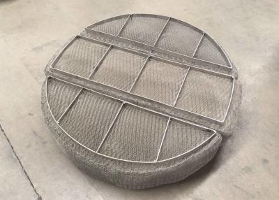 China Stainless Steel Mesh Pad Demister Industrial Standard HG/T 21618-1998 for sale