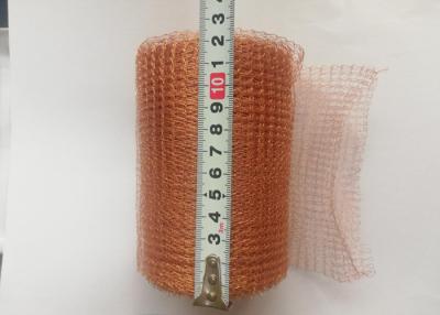 China 5 Inch Copper Wire Mesh Infused Fabric / Copper Mesh Fabric ISO Certification for sale