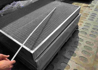 China With Screen Grids And Bracket Side Access Air Filter Mesh Pad Demister for sale