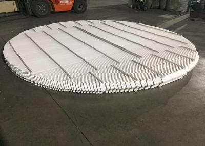 China PP Corrugated Vane Mist Eliminator 4500mm Diameter Drift Eliminator for sale