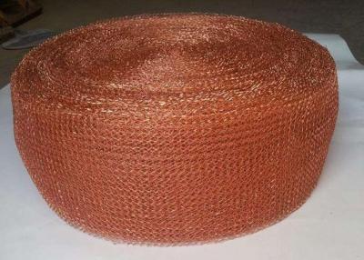 China 0.16mm Pest Control Copper Mesh 4 Inch 100mm Width Different Roll Sizes for sale