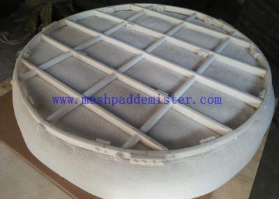 China Acid Environmental OK PTFE Mesh Pad Demister Mist Extractor for sale