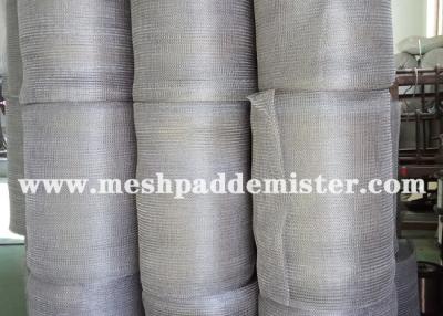 China 500Mm SS 321 0.23Mm Wire Knitted Filter Mesh for sale