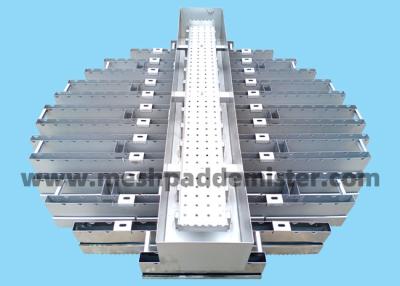 China Metal Distillation Tower Internals Trough Distributor for sale