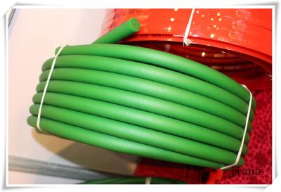 China Green Polyurethane Round Belt / 8mm pu conveyor belt for driving for sale