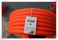 China Orange PU Polyurethane Round Belt anti static with 3mm - 8mm Textile for sale