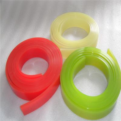 China 4 Meter Length Pu Squeegees In Roll For Ceramic Ink Printing Machinery for sale