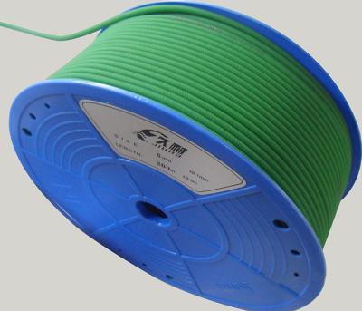 Chine Machine à emballer ronde de vert de ceinture de polyuréthane de surface approximative à vendre
