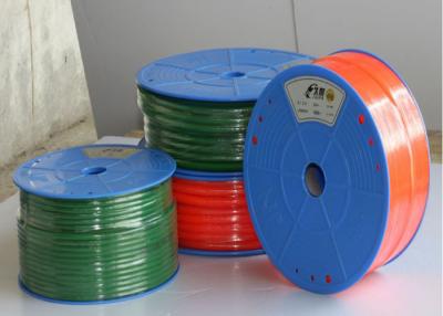 China 4mm Diameter Industrial Transmission Wear-Resisting PU green Poly Cord, Polyurethane Round Belt for sale