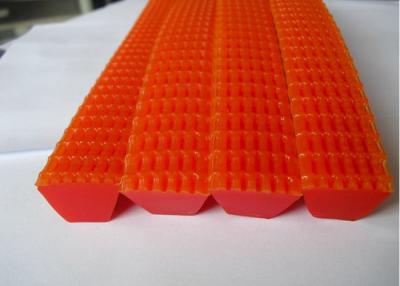 China Red Corrugated Grip Belt for Textile Easy Jointed Other Characteristics for sale