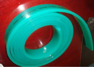 China Anti-oil Polyether Flat Screen Printing Squeegee 35 Shore A ~ 95 Shore A Hardness for sale