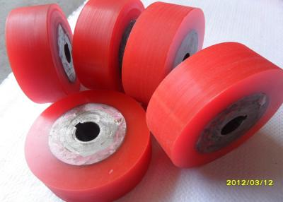 China Ruedas industriales del poliuretano de los accesorios de la maquinaria de las ruedas de los rodillos del poliuretano en venta