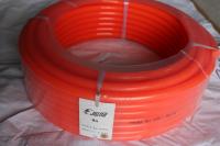 China Weatherability Orange PU Round Belt Outstanding Abrasion Resistance for sale