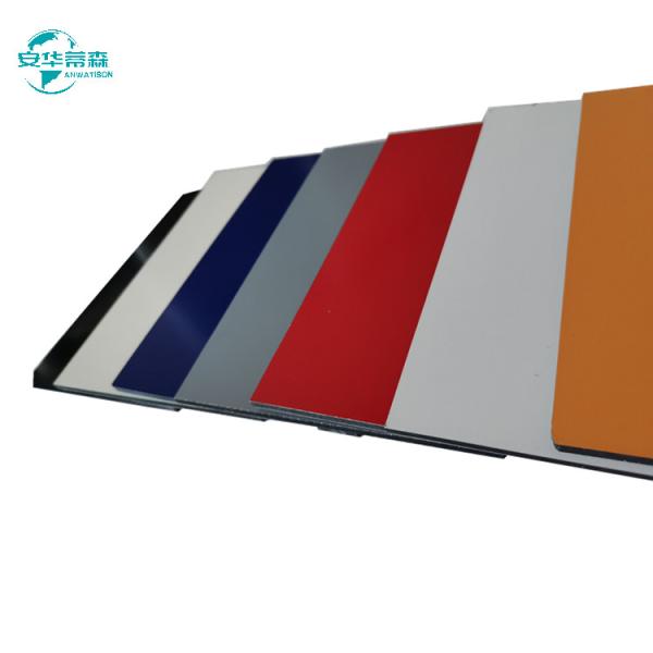 Quality Solid Color 3mm Composite Panel Weather Resistance Sandwich Acp Panel 1220mm for sale