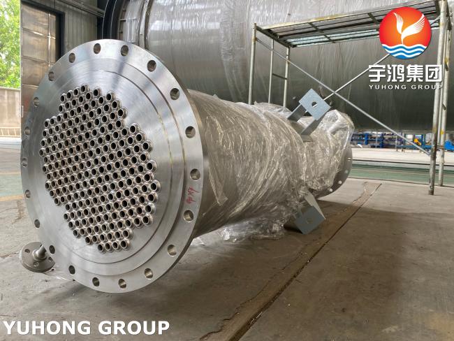Industrial shell and tube heat exchanger design and fabrication