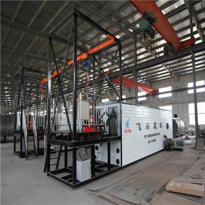 China Cuboid Shape Continuous Production Bitumen Drum Melter For Barrel Packing for sale