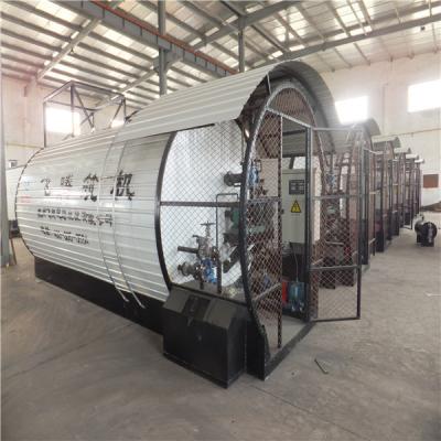 China Cuboid Shape Easy Transportation Asphalt Heating Tank For Asphalt Mixing Plant for sale