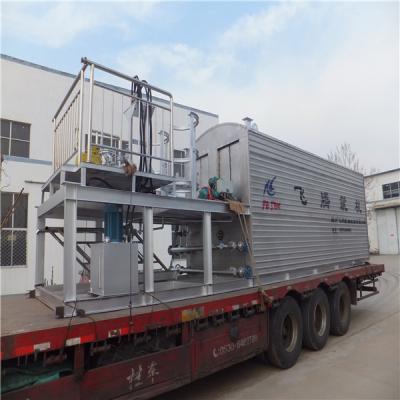 China High Performance Drum Melting Plant Automatic Inner Thermal Oil Coils Heating for sale