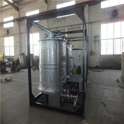 China Modified Bitumen Emulsion Plant Water Heated By Thermal Oil Customized Color for sale