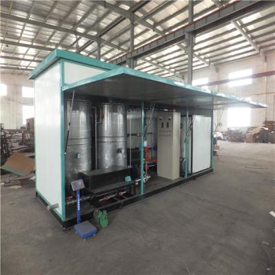 China Heater Exchanger Heating Bitumen Emulsion Plant For High Grade Asphalt Road Paving for sale
