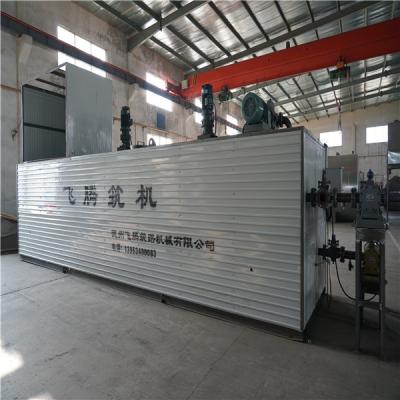 China Zero Loss Bitumen Melting Machine Flue Heating / Inner Thermal Oil Coils Heating for sale