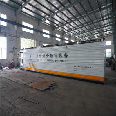 中国 アスファルト15のKwのMelterの袋の瀝青の道路工事のための熱い組合せの植物 販売のため