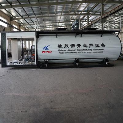 China SBS modificó el betún Asphalt Heating Machine en venta