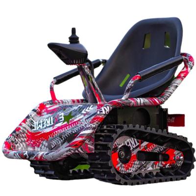 China Factory Newest Product Kids/Adults Electric Mini Motorcycle Tracks Drive Electric Tank Scooters 250w *2 Hot for Sale for sale