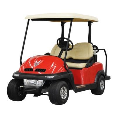 China 2 Seater Electric Golf Cart Car 18X8.50-8 Tire Club Golf Cart 2660x1250x1850mm for sale