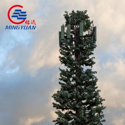 China Q420b Angle Camouflage Cell Towers Bionic Cellphone Tower Tree for sale