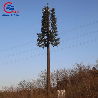 China Communication Antenna Camouflage Cell Towers GSM Radio Wifi Monopoles Q355B Steel for sale
