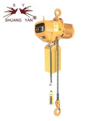 China 2 Ton Electric Chain Hoist Hook-Type For Warehouse Workshop And Construction Site for sale