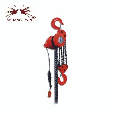 China Small Wheel Load Electric Chain Hoist , Electric Chain Fall Compact Structure for sale