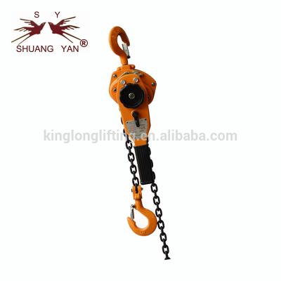 China Durable Lever Chain Block , Lightweight Chain Hoist Enamel Paint Protection for sale