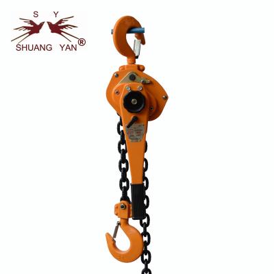 China Strengthened Vital Type Lever Chain Block Cast Steel Safety Latches for sale
