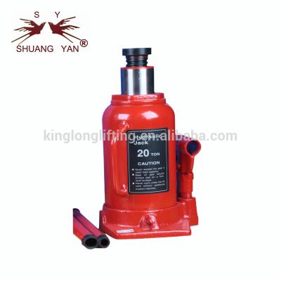 China Hydraulic Bottle Car Jack , Aluminum Racing Jack Portable Red Color for sale