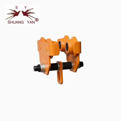 China Push Beam Trolley Adjustments Quick Double Sealed Ball Bearings High Safety for sale