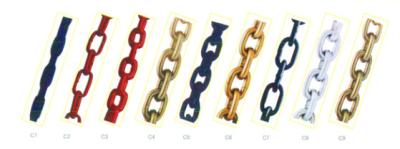 China Multipurpose G80 Lifting Chains Self Colored High Hardness Load Chain en venta