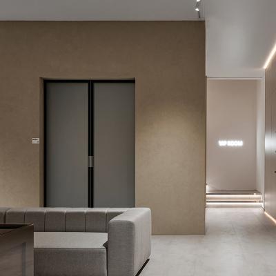 China ISO Apartment Aluminium Internal Sliding Doors Interior Bypass Doors for sale