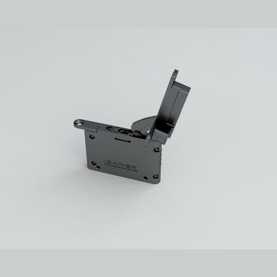 China Concealed Adjustable Invisible Hinge For Aluminium Frame for sale